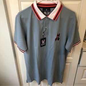 Psycho Bunny Polo shirt size 7 or Xl new with tags